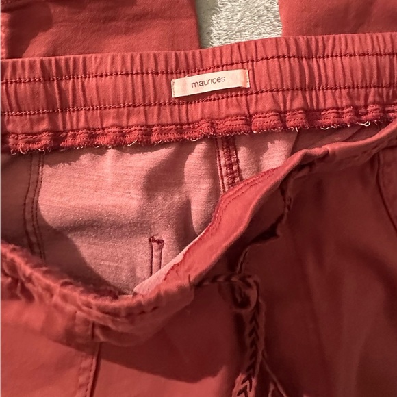 Brick Red large Cargo Pants 
T3 - Picture 5 of 14